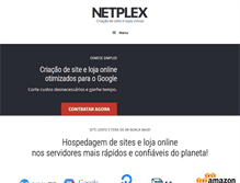 Tablet Screenshot of netplex.com.br